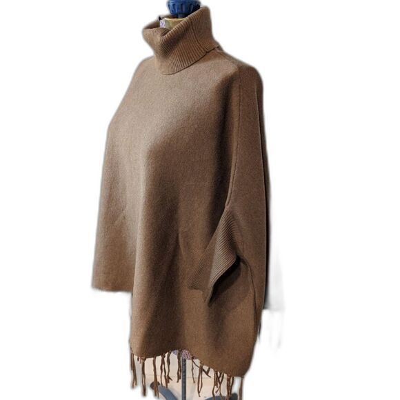 Magaschoni Turtleneck Poncho/Sweater, size S - Picture 1 of 7